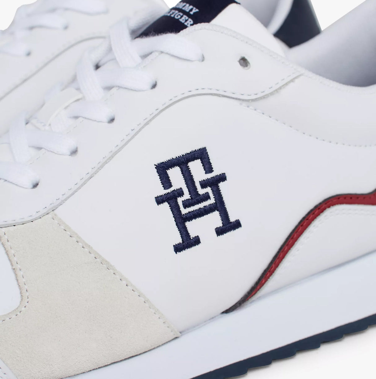 Tommy Hilfiger RUNNER EVO LMIX Mens Trainers White