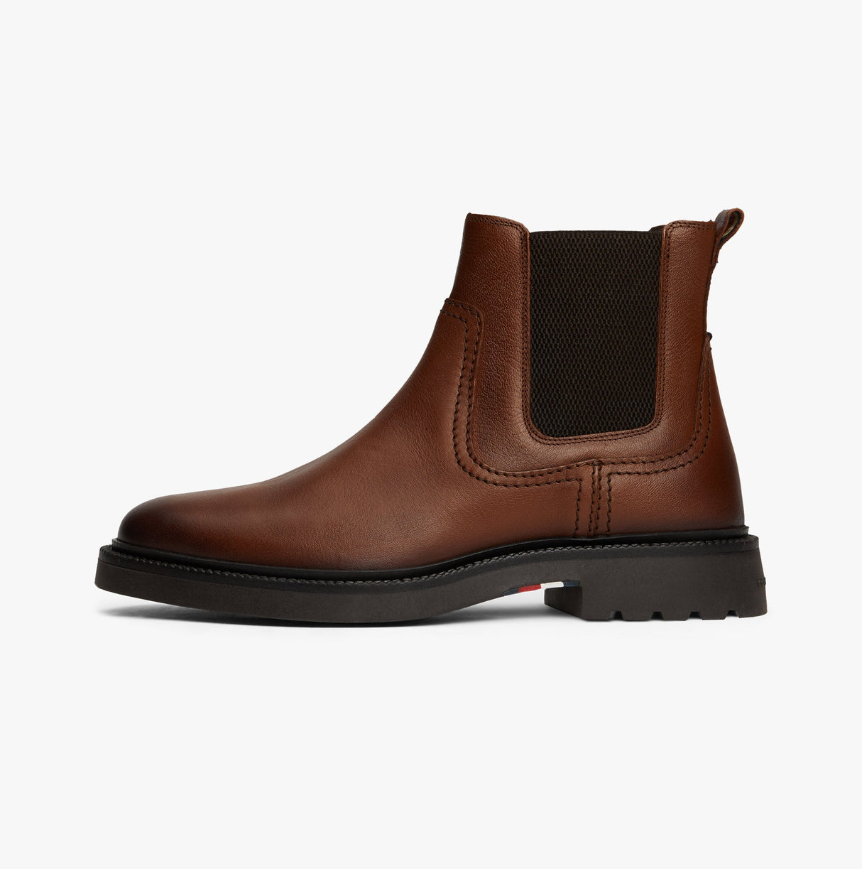 Tommy Hilfiger HILFIGER COMFORT Mens Chelsea Boots Winter Cognac