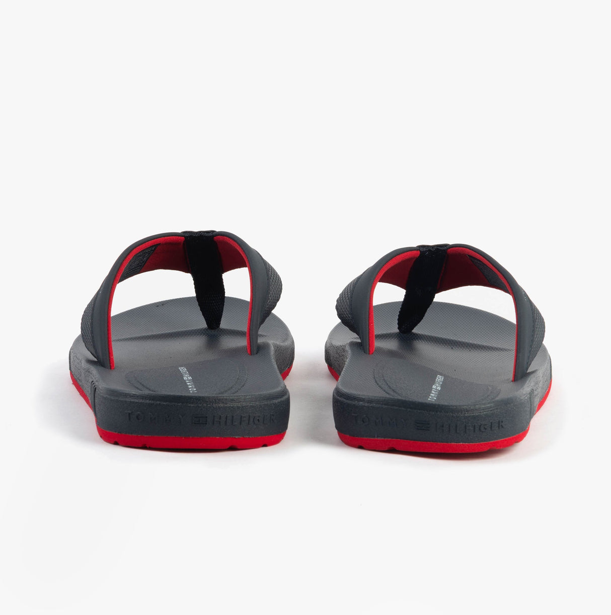 Tommy Hilfiger CONTRAST TEXTURE Mens Flip Flops Desert Sky