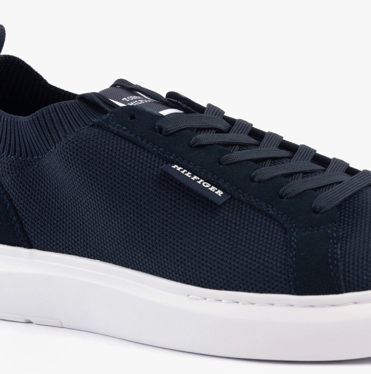 Tommy Hilfiger MONO-SOCK KNIT Mens Trainers Desert Sky