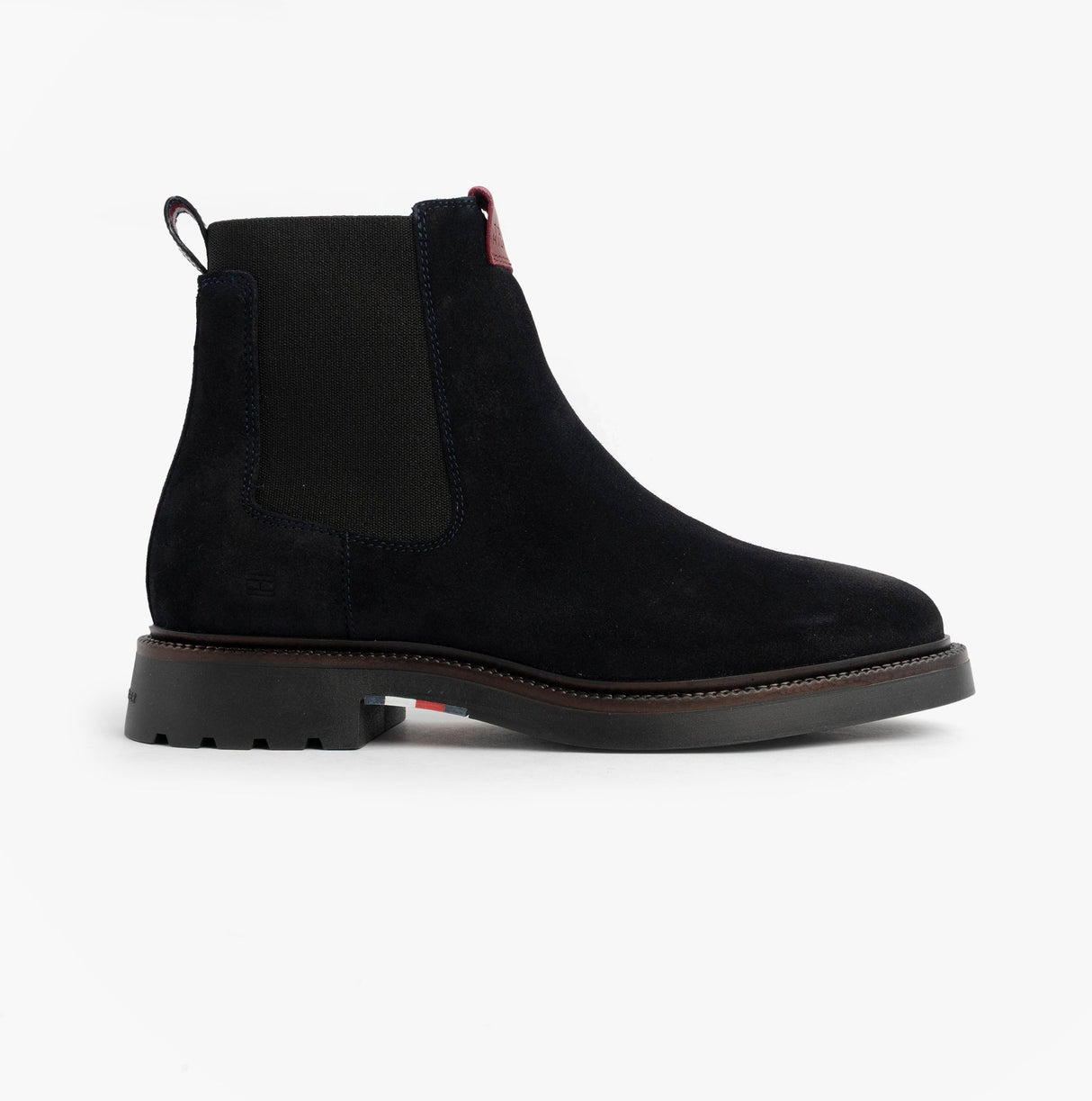 Tommy Hilfiger HILFIGER COMFORT Mens Suede Chelsea Boots Desert Sky