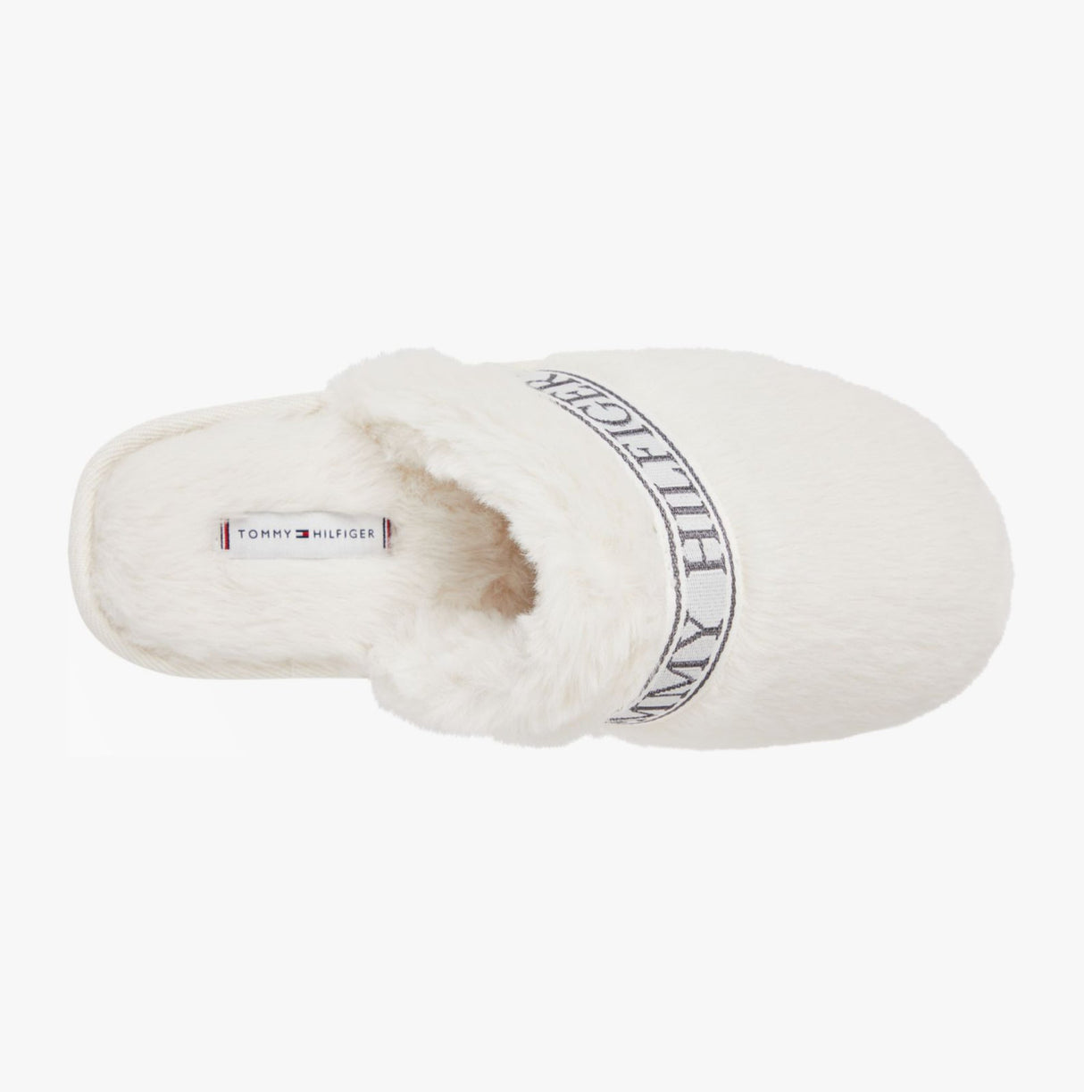 Tommy Hilfiger TOMMY FUR HOTEL Womens Slippers Ancient White