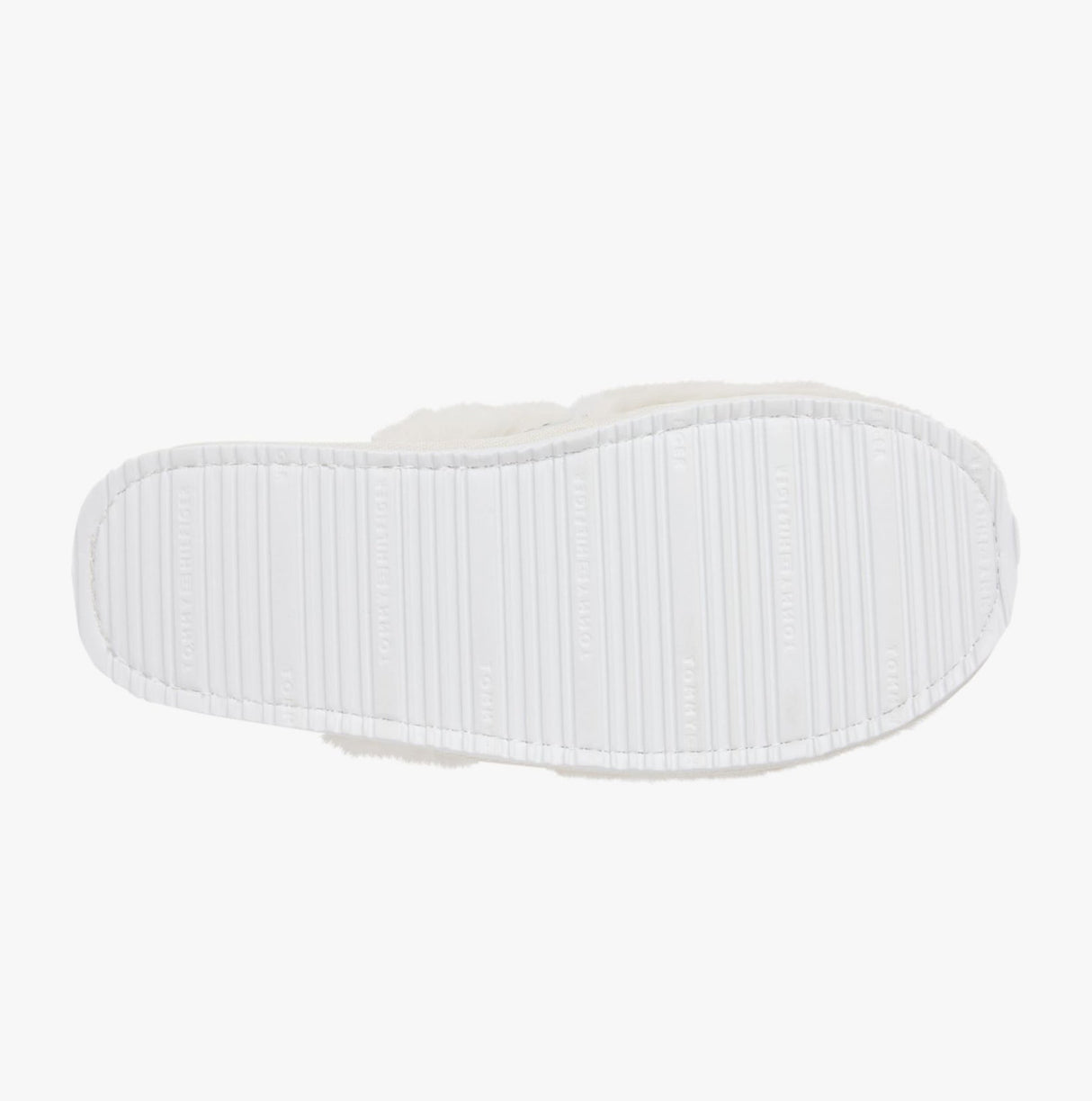 Tommy Hilfiger TOMMY FUR HOTEL Womens Slippers Ancient White