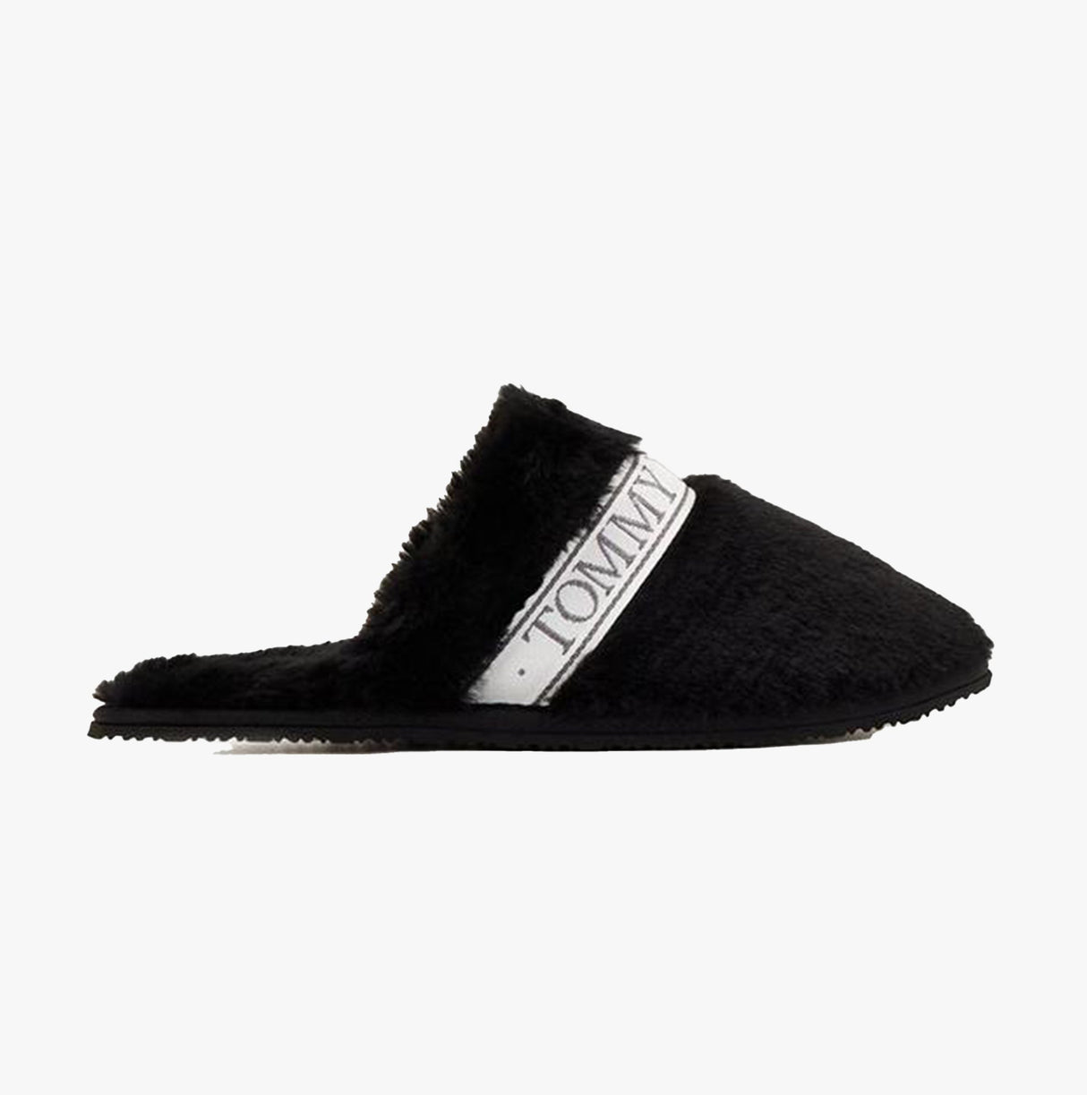 Tommy Hilfiger TOMMY FUR HOTEL Womens Slippers Black