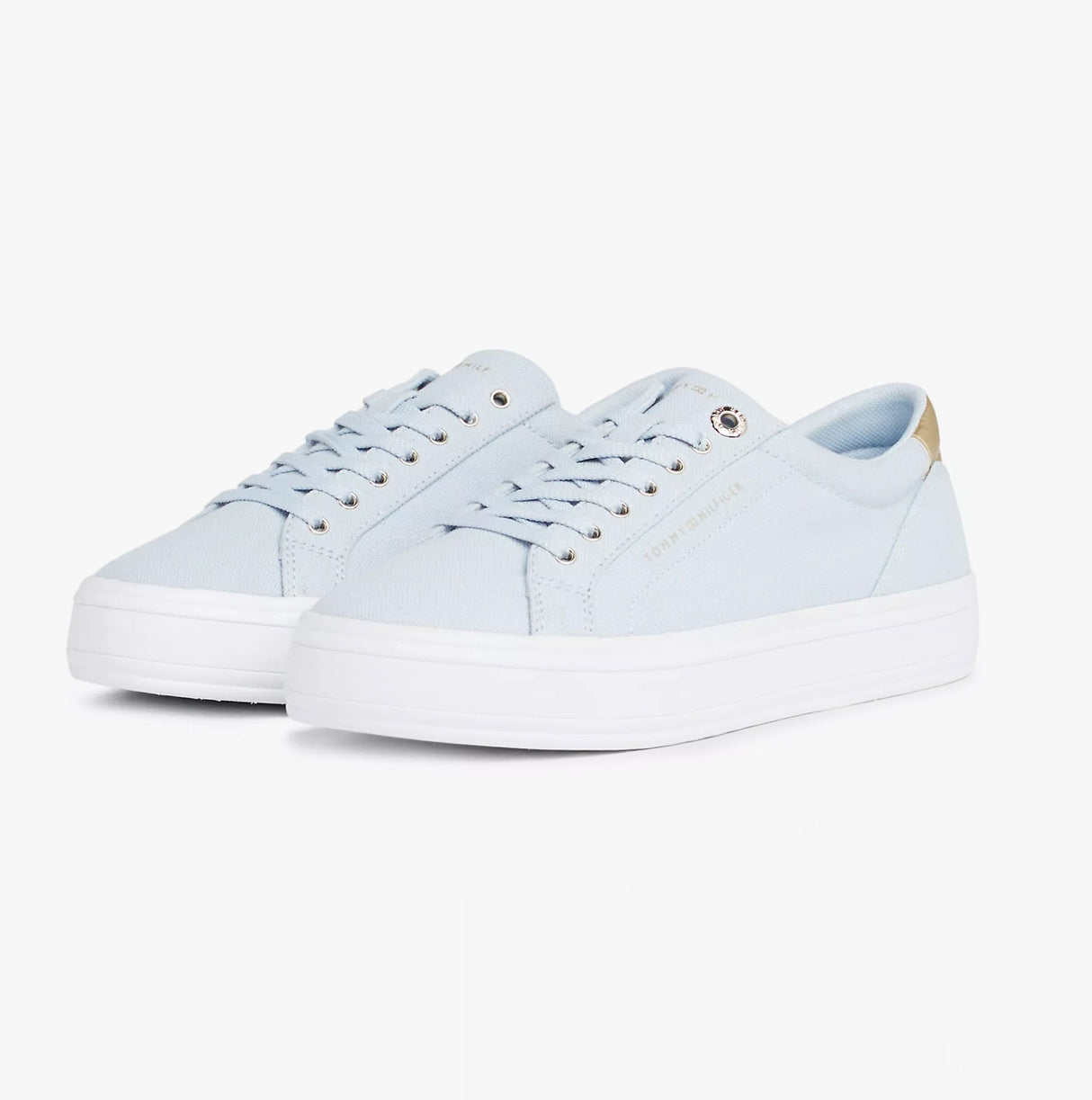 Tommy Hilfiger ESSENTIAL CANVAS Womens Sneakers Breezy Blue