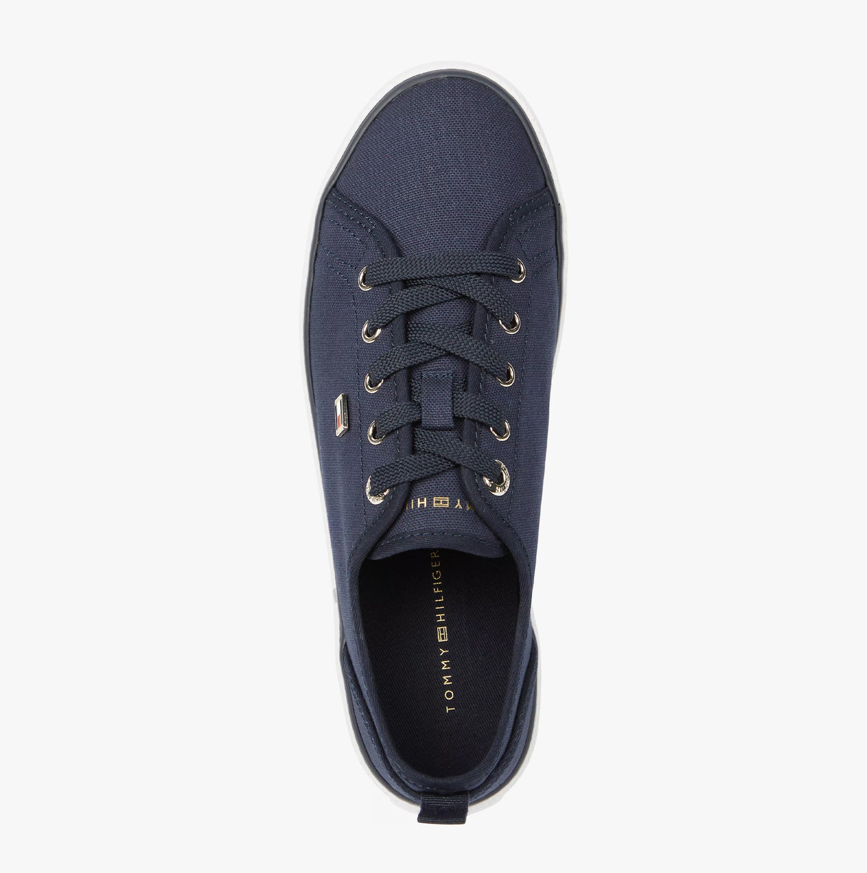 Tommy Hilfiger CANVAS SNEAKER Womens Sneakers Space Blue