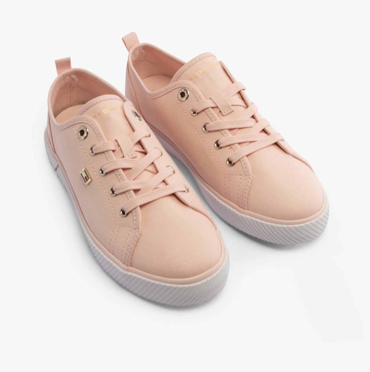 Tommy Hilfiger CANVAS SNEAKER Womens Sneakers Whimsy Pink