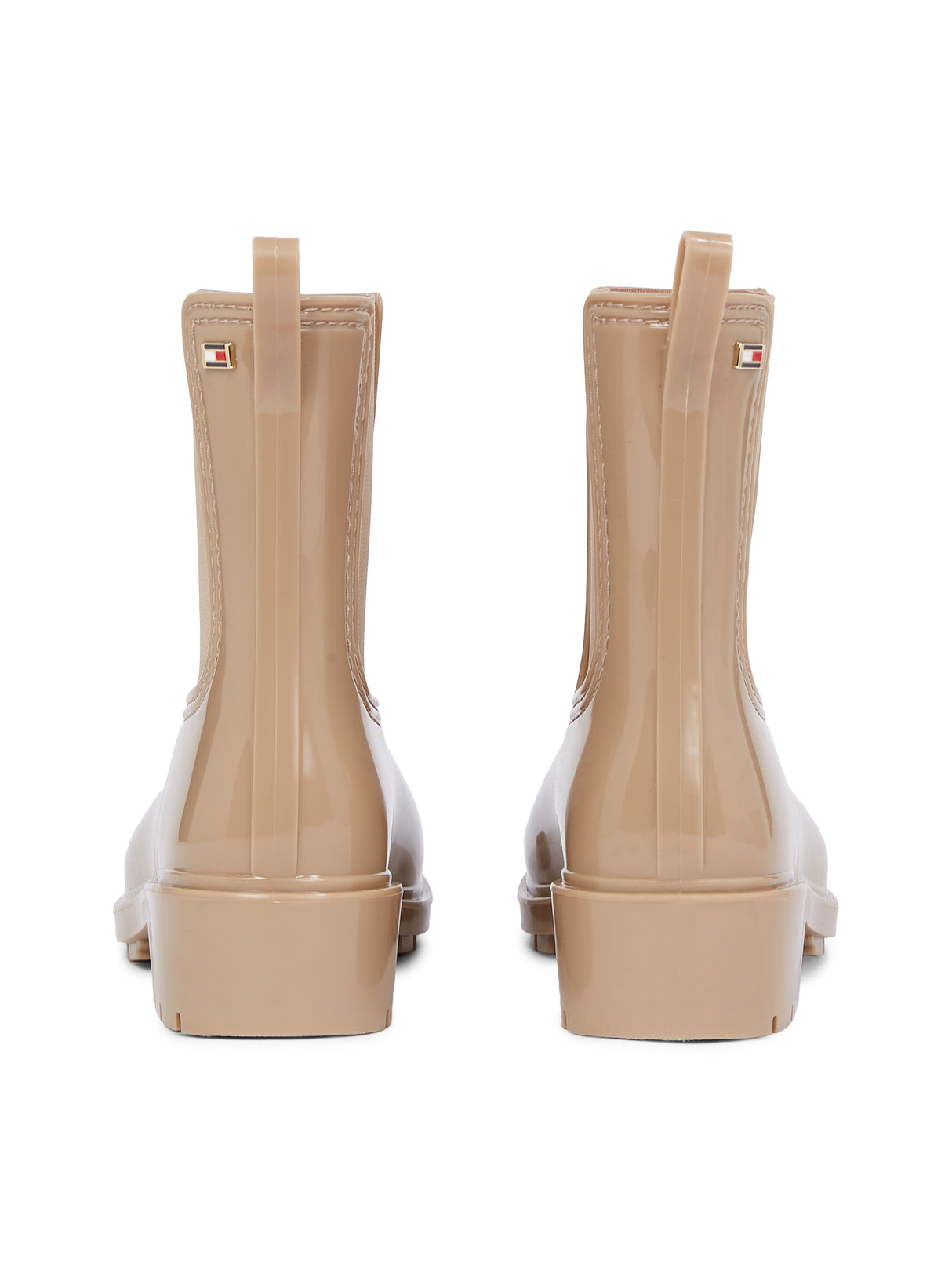 Tommy Hilfiger FLAG Womens Rainboots Beige
