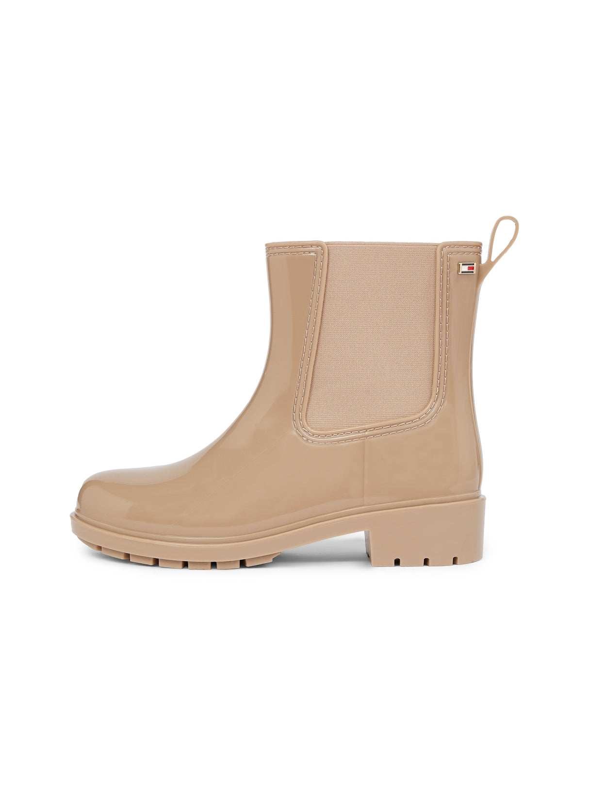 Tommy Hilfiger FLAG Womens Rainboots Beige