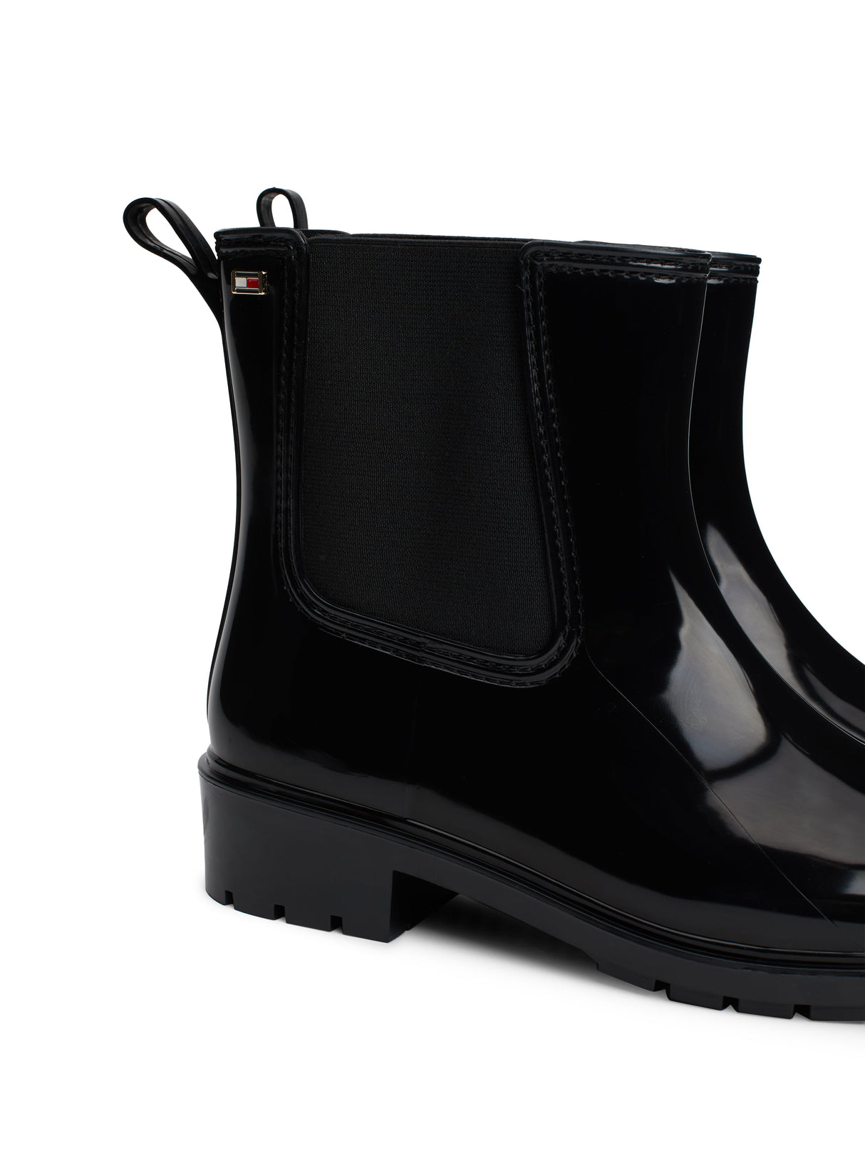 Tommy Hilfiger FLAG Womens Rainboots Black