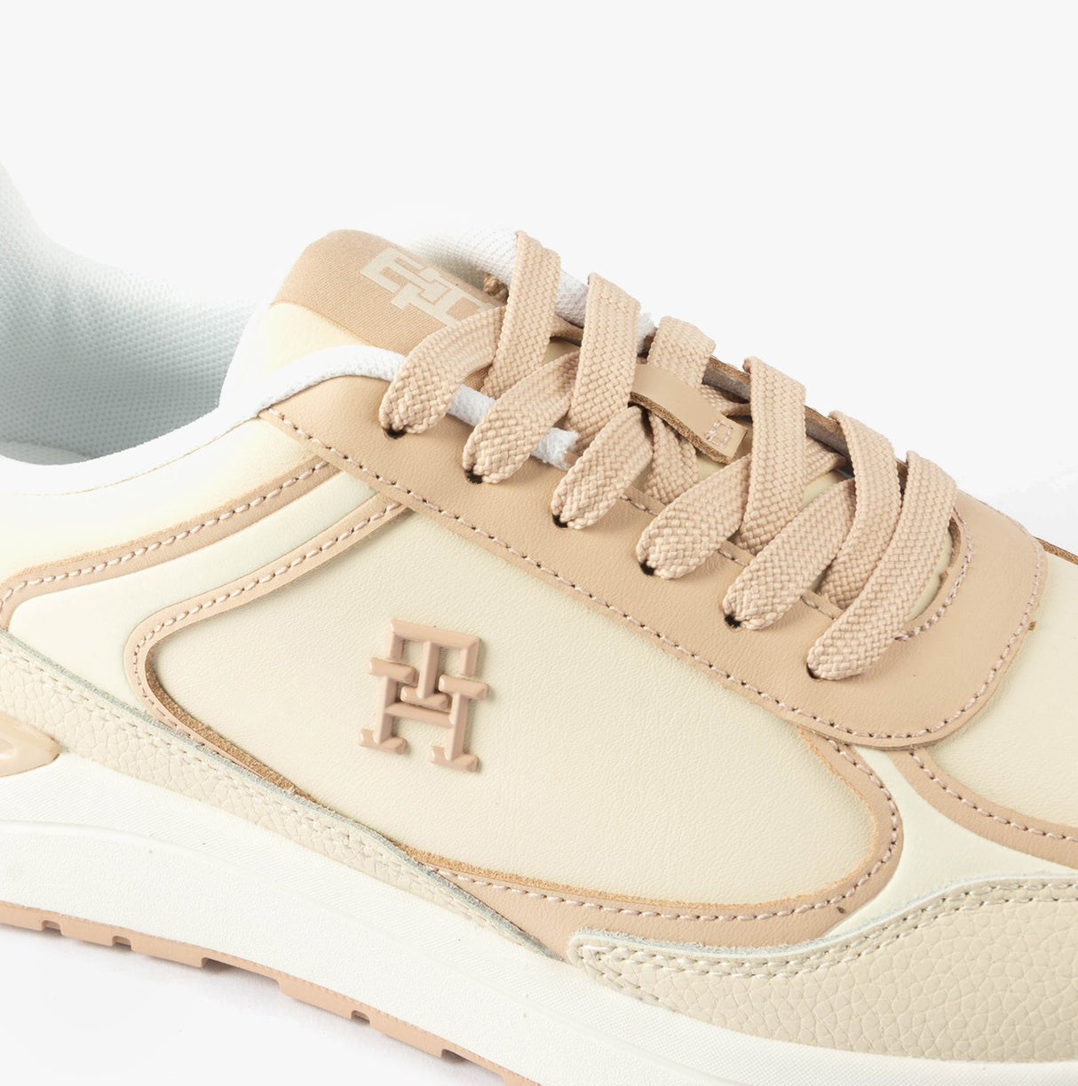 Tommy Hilfiger CASUAL FASHION RUNNER Womens Trainers Misty Blush