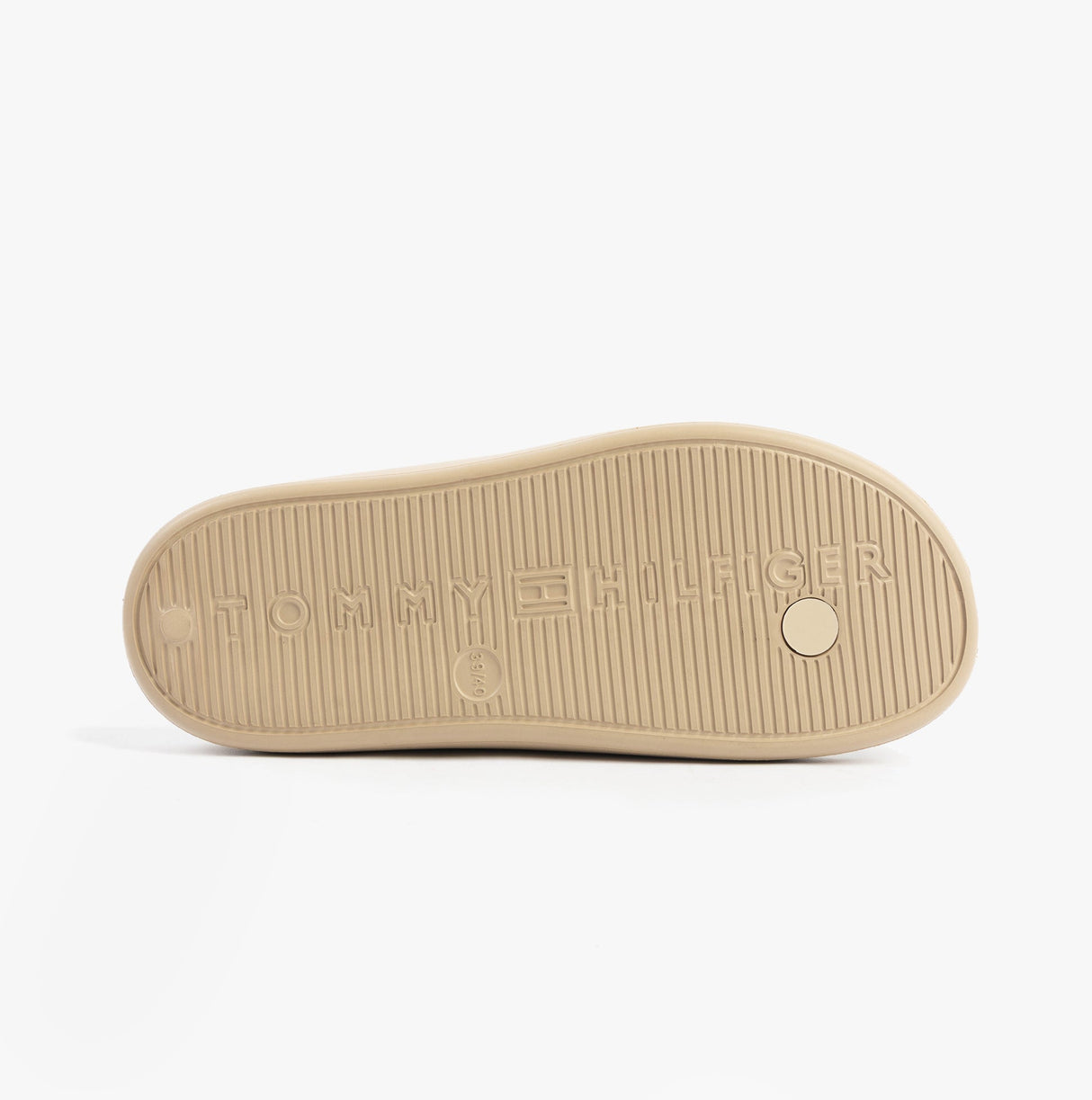 Tommy Hilfiger ENAMEL FLAG CONTOURED Womens Sandals Horseradish