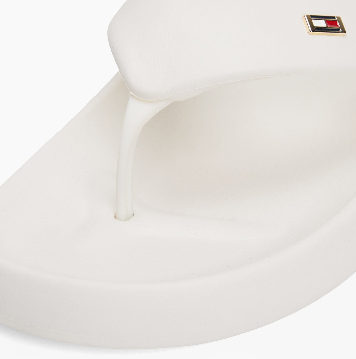 Tommy Hilfiger ENAMEL FLAG CONTOURED Womens Sandals Ancient White