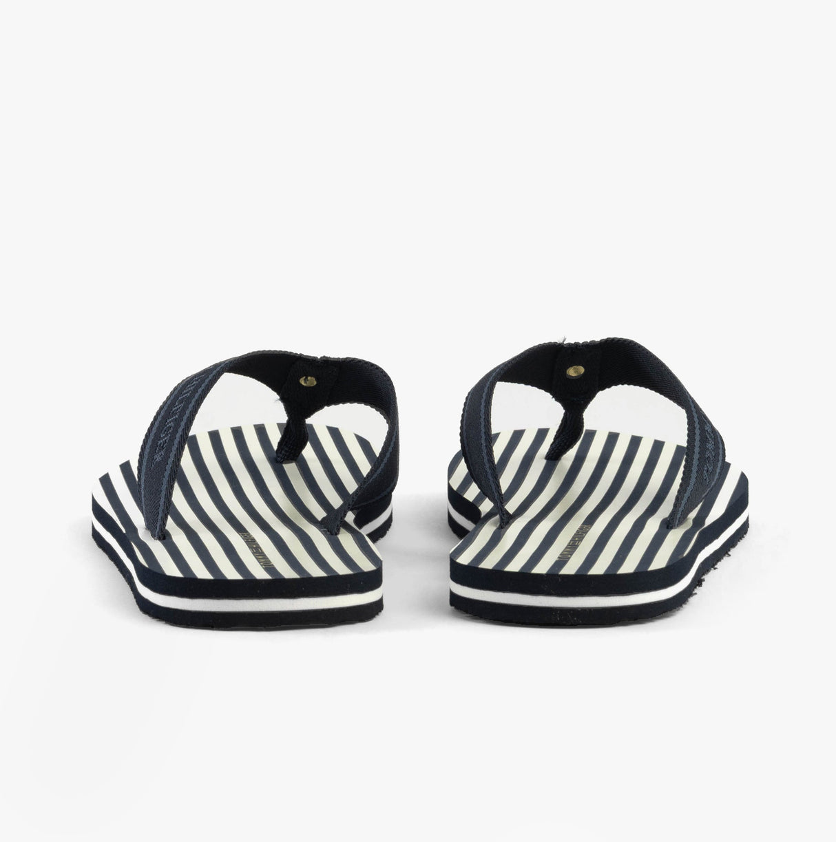 Tommy Hilfiger STRIPES LOGO Womens Flip-Flops Space Blue
