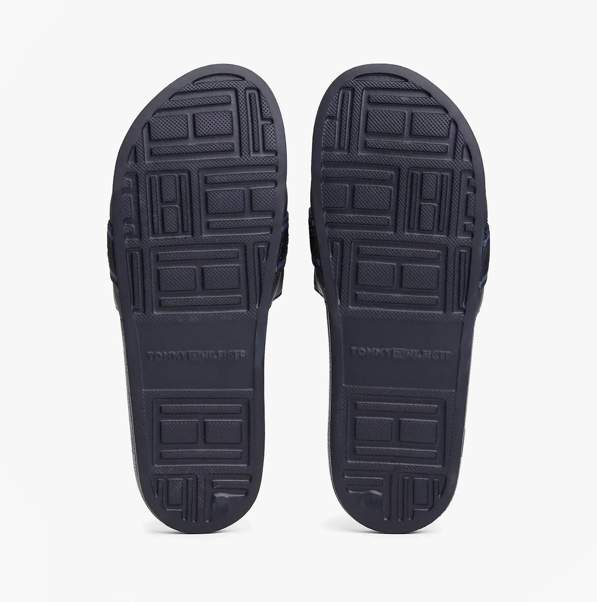 Tommy Hilfiger POOLSIDE Logo Webbing Sliders Navy