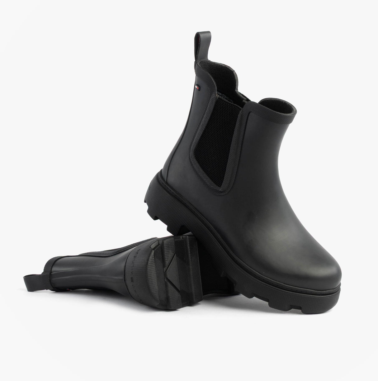 Tommy Hilfiger ANKLE RAINBOOT Womens Boots Black