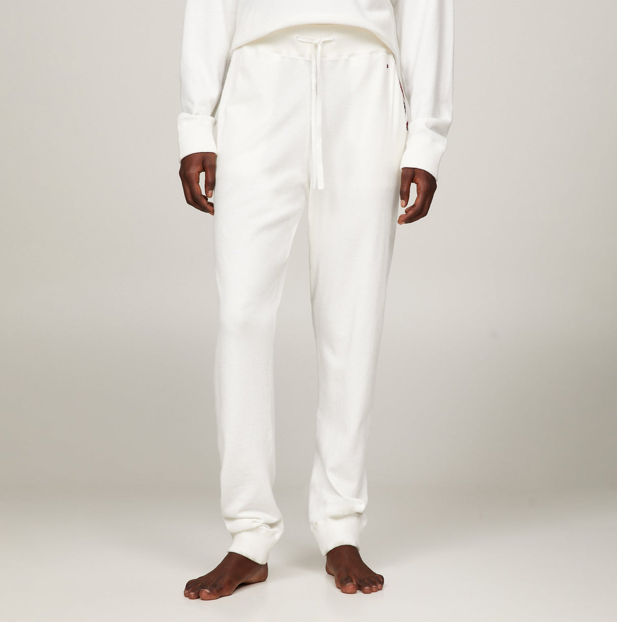 Tommy Hilfiger CUFF PANTS C&S Womens Pants Ecru