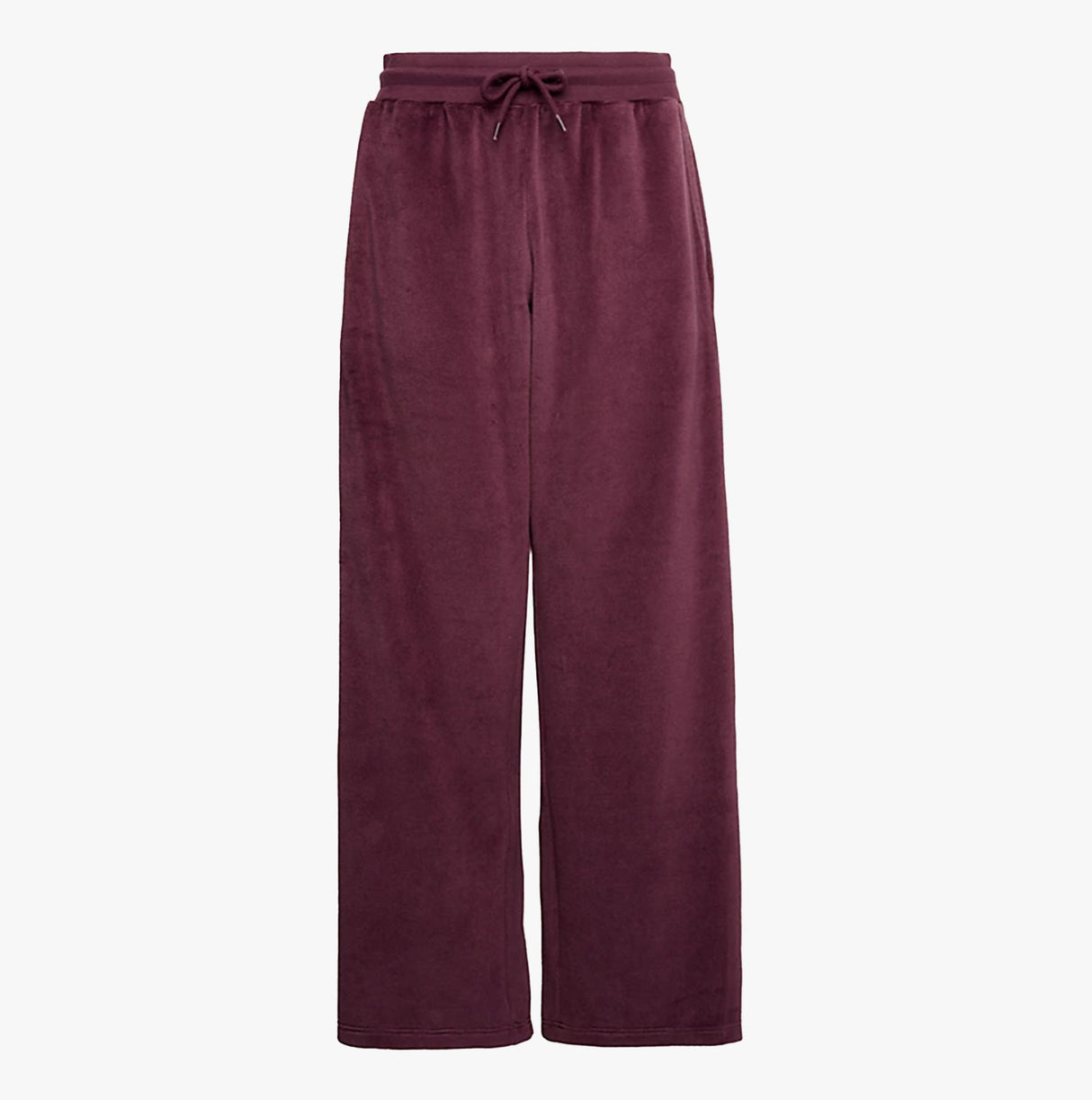 Tommy Hilfiger PANTS VELOUR Womens Pants Deep Burgundy