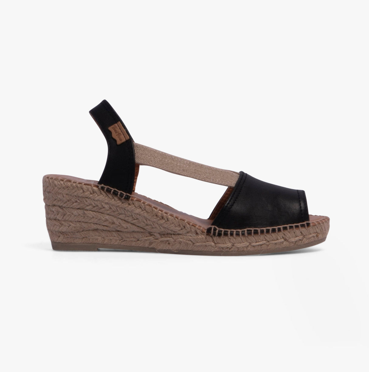 Toni Pons TEIDE-P Womens Espadrille Sandals Black