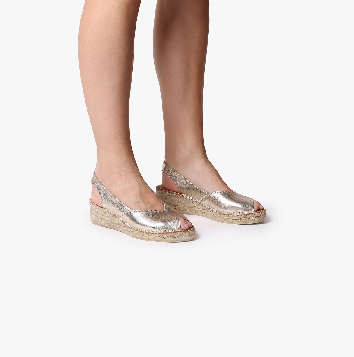 Toni Pons BERNIA Womens Espadrille Platinum