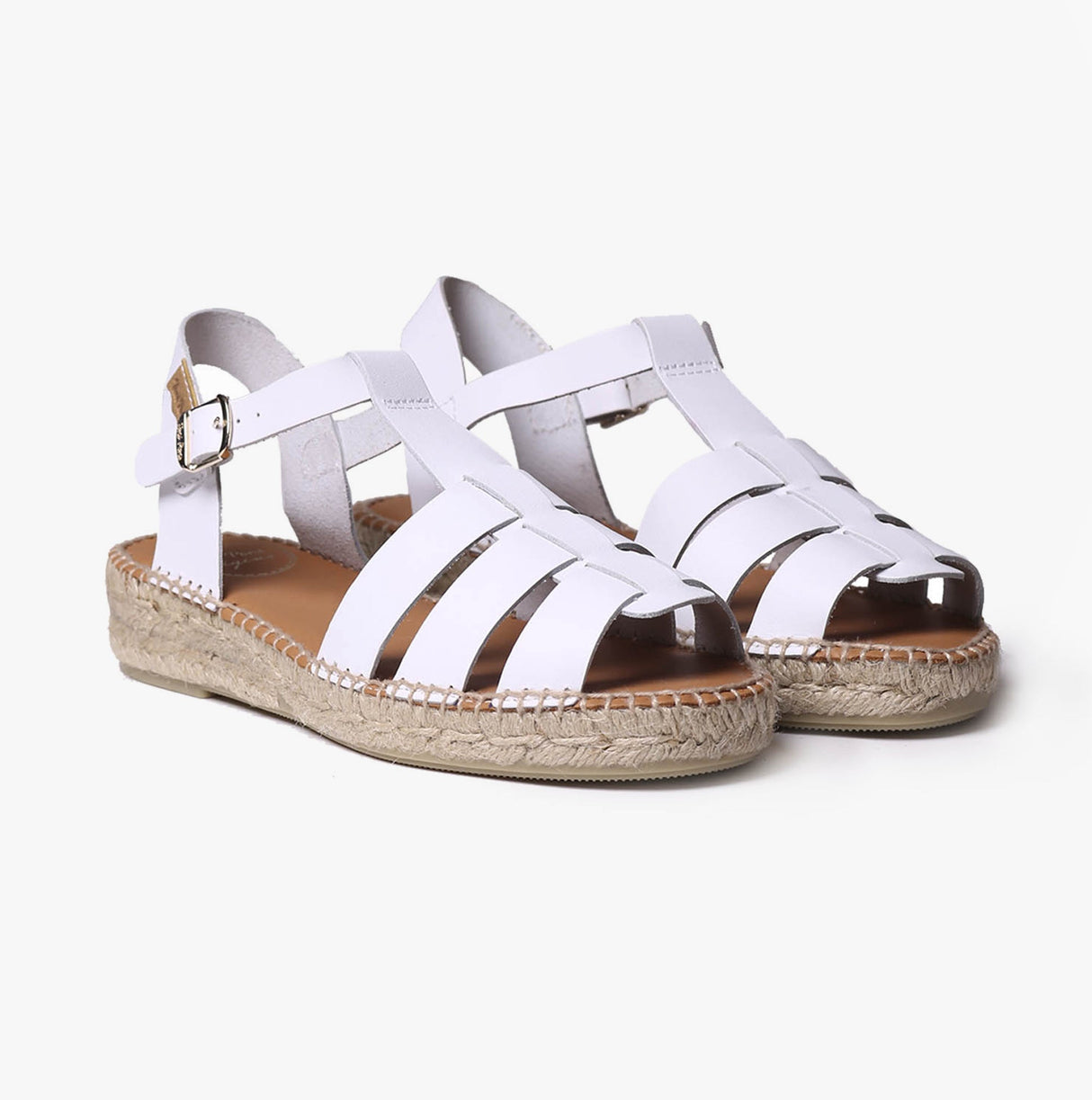 Toni Pons EMMA Womens Espadrille Sandals White