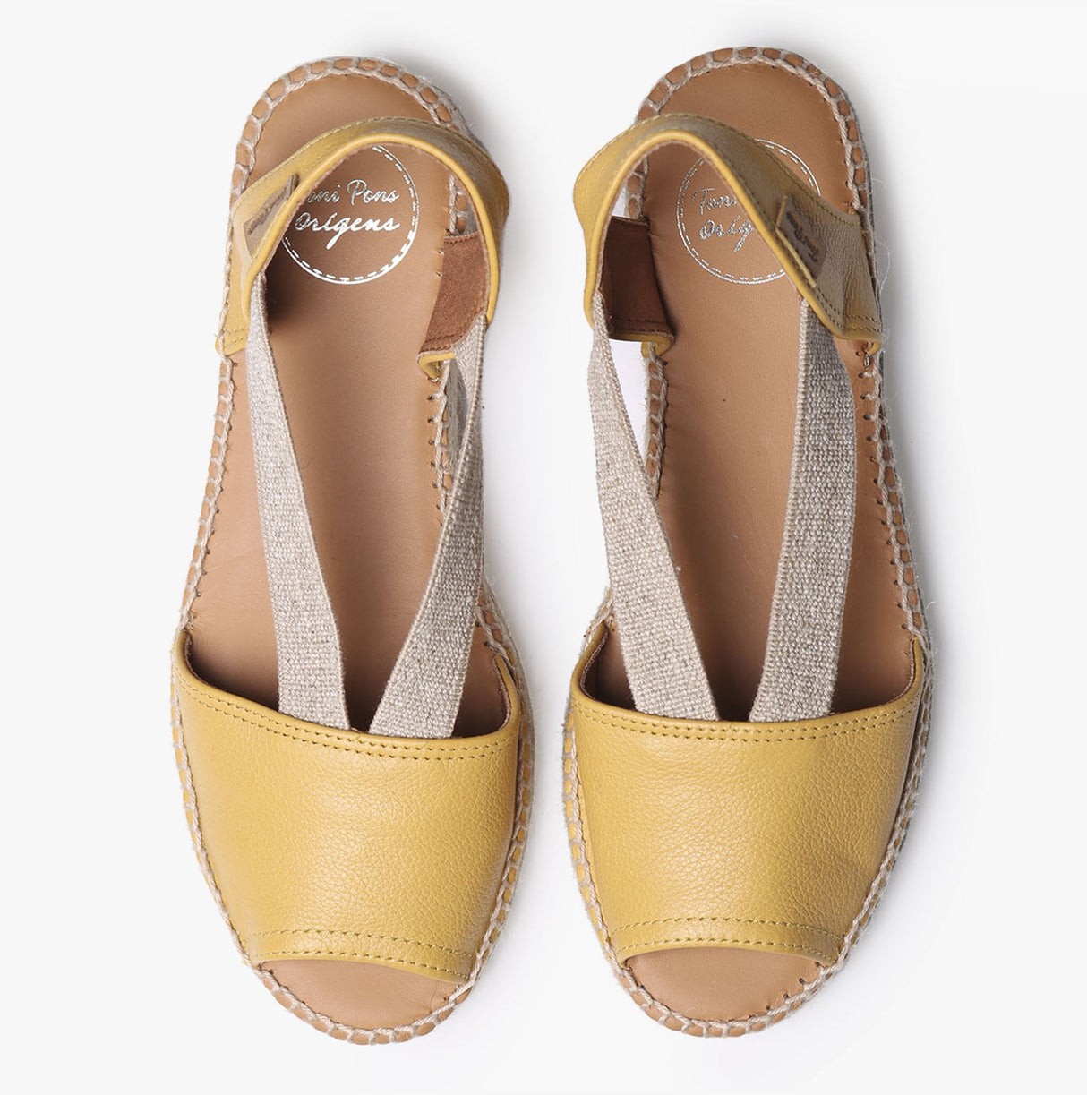 Toni Pons ETNA Womens Espadrille Sandals Ochre
