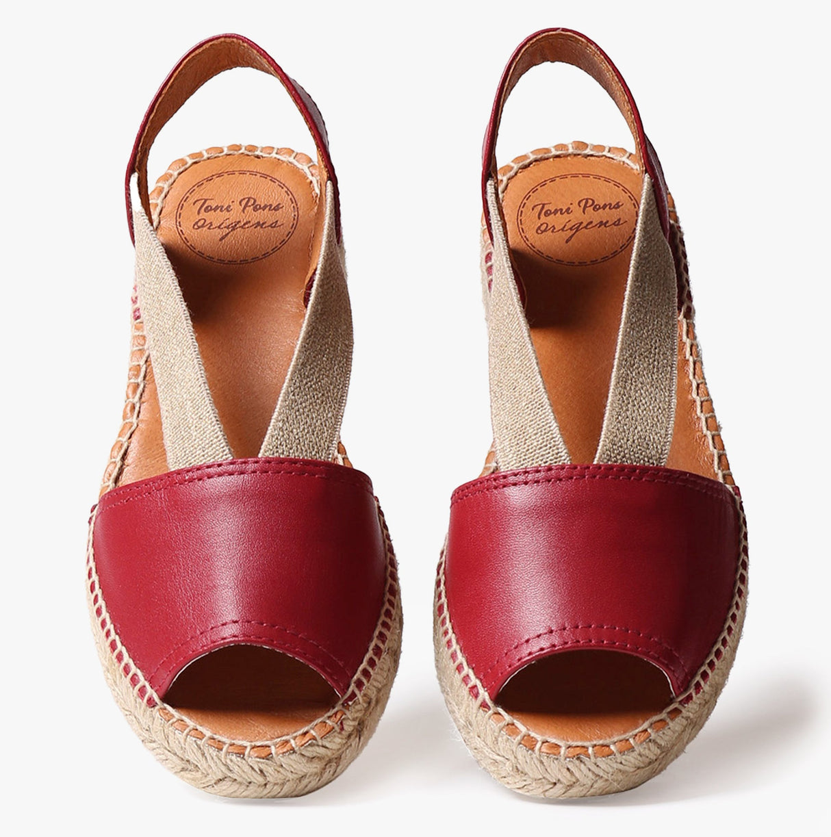 Toni Pons ETNA Womens Espadrille Red
