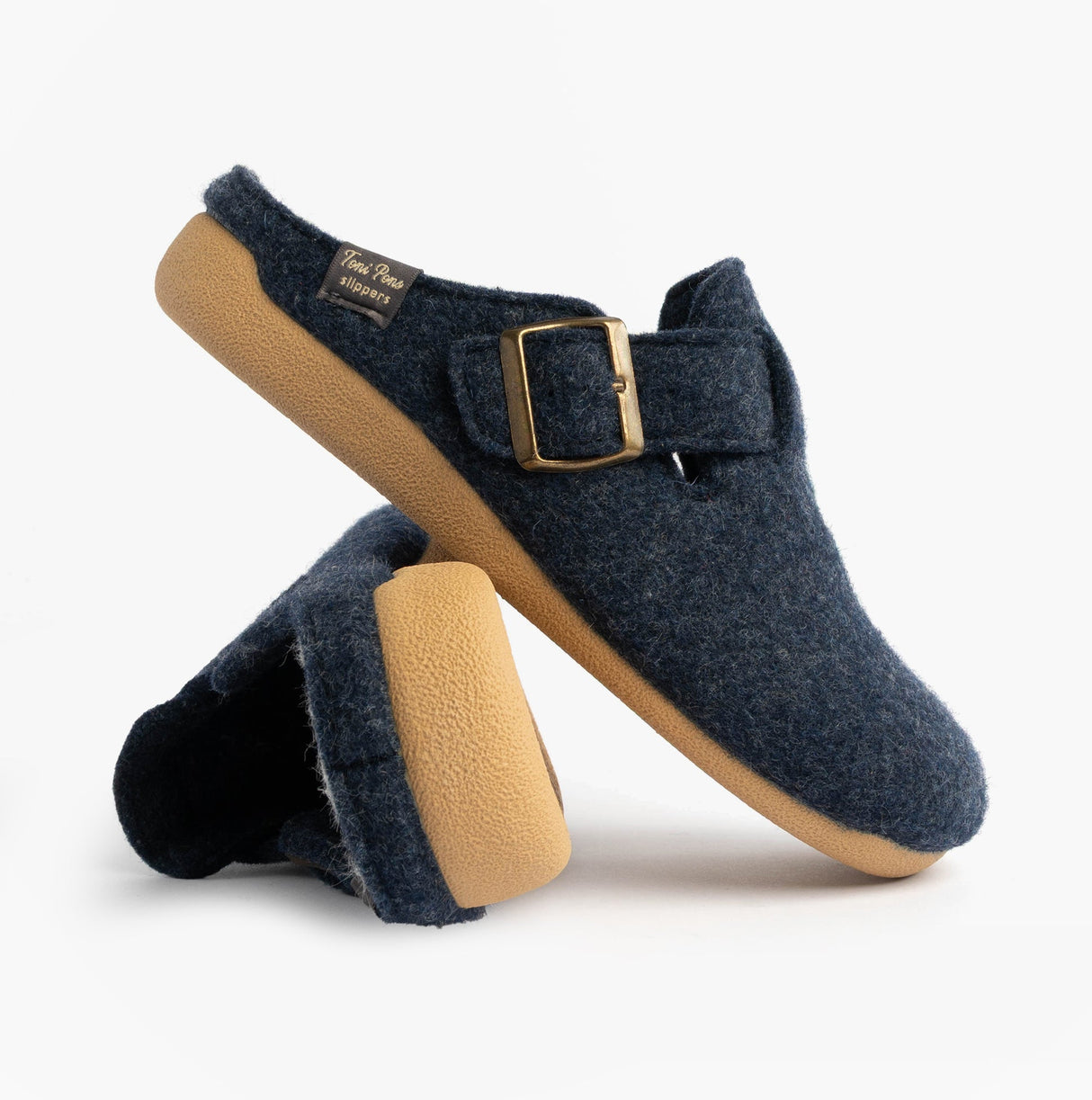 Toni Pons MIMA-FP Womens Mule Slippers Blue