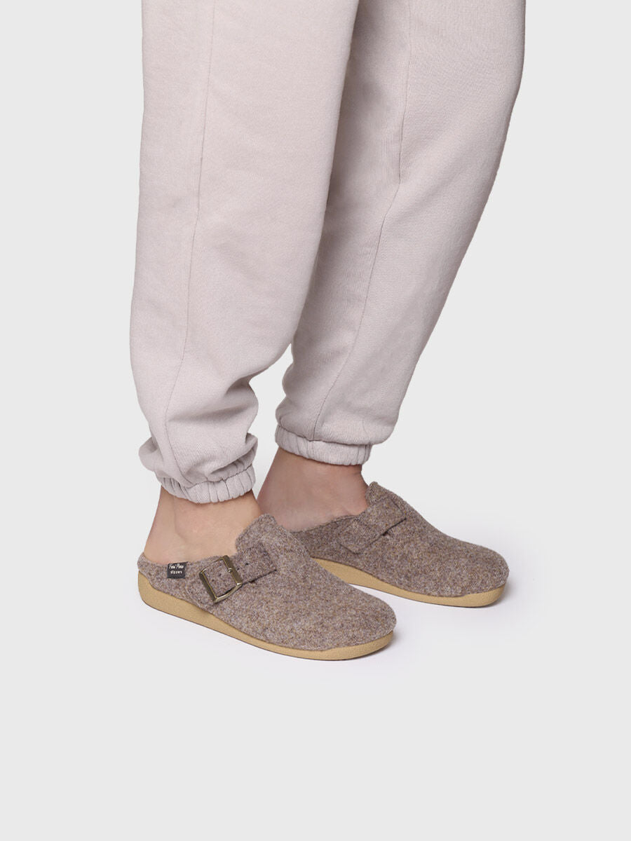 Toni Pons MIMA-FP Womens Mule Slippers Taupe