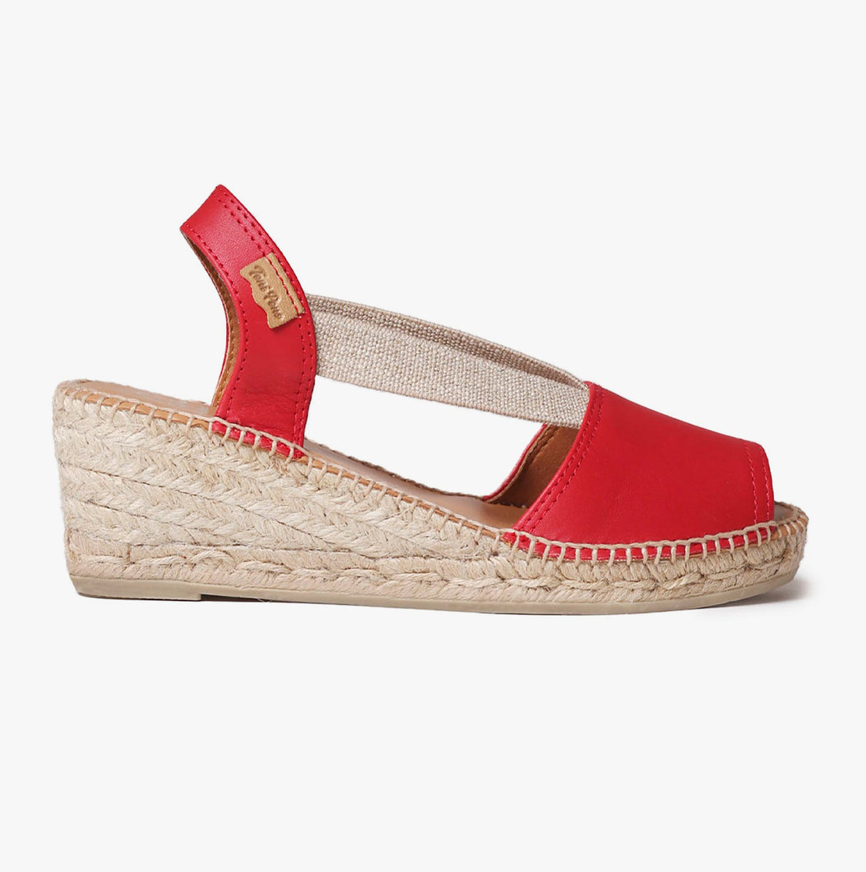Toni Pons TEIDE-P Womens Espadrille Sandals Red