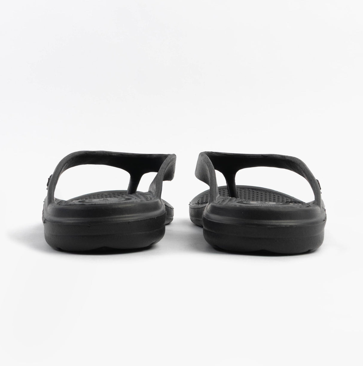 Totes Sol Bounce 0350FBLK Womens Toe Post Sandals Black