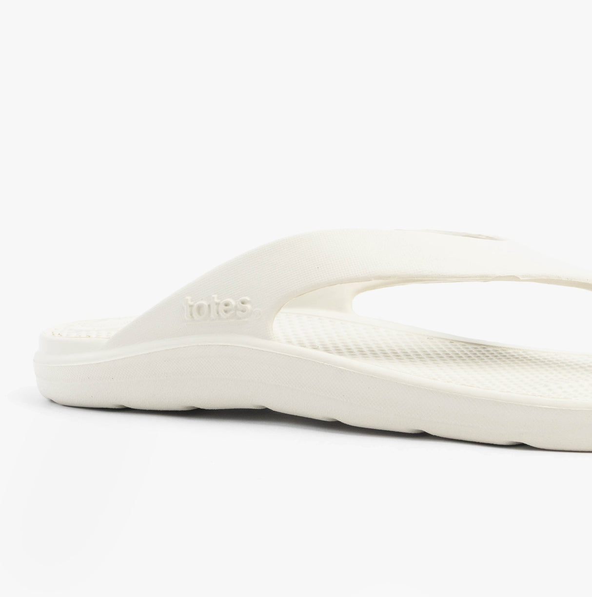 Totes Sol Bounce 0350JSTN Womens Toe Post Sandals Stone