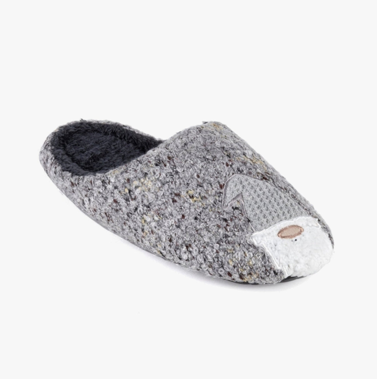 Totes Toasties NOVELTY GNOME Mens Mule Slippers Multi