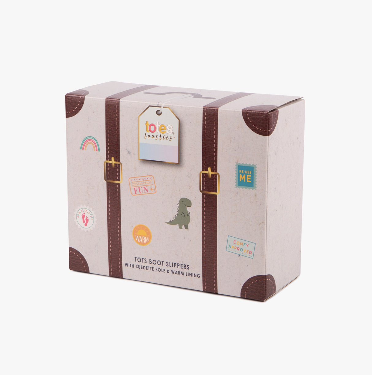 Totes Toasties MULTI FAUX FUR BOOT Slippers Kids Multi