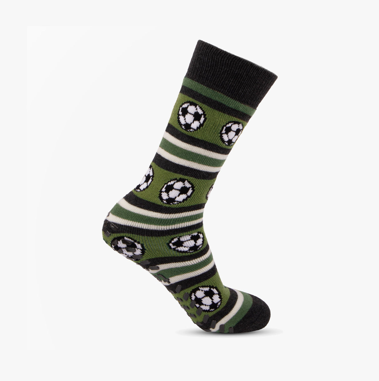 Totes Toasties ORIGINAL Mens Twin Pack Slipper Socks Football