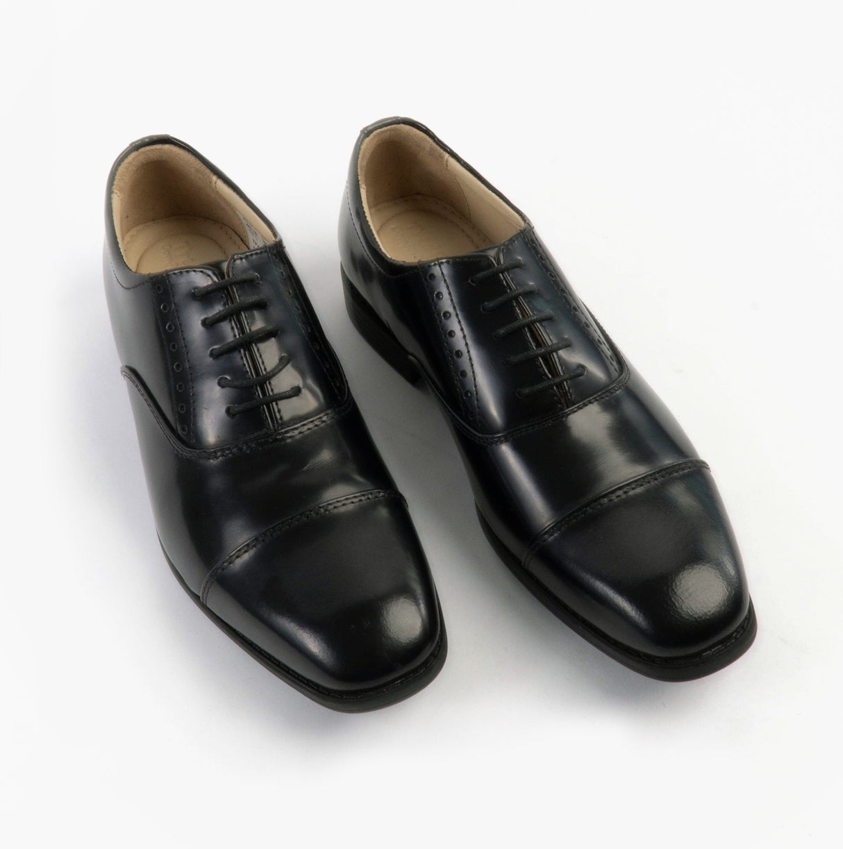 TredFlex GENTON Mens Lace Up Oxford Shoes Black