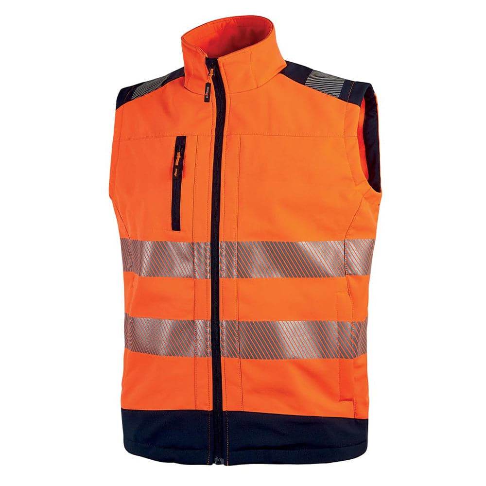 U-Power Dany Hi-Vis Softshell Water Resistant Gilet Bodywarmer