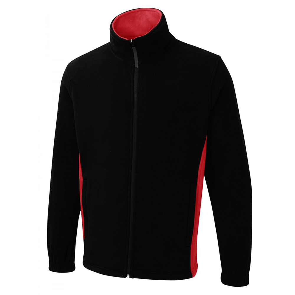 Uneek UC617 Two Tone Full Zip Fleece Jacket