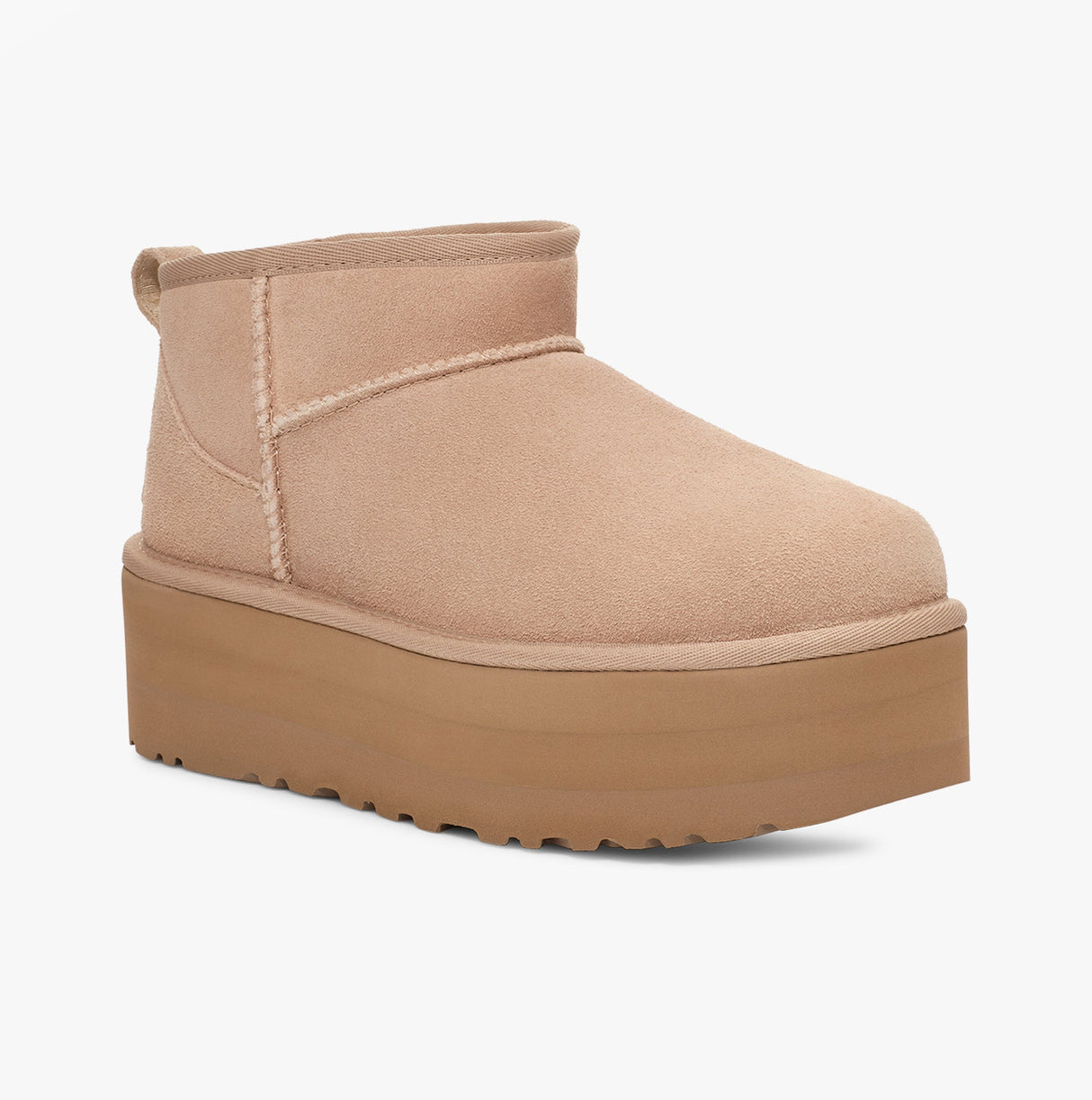UGG CLASSIC ULTRA MINI PLATFORM Womens Boots Sand