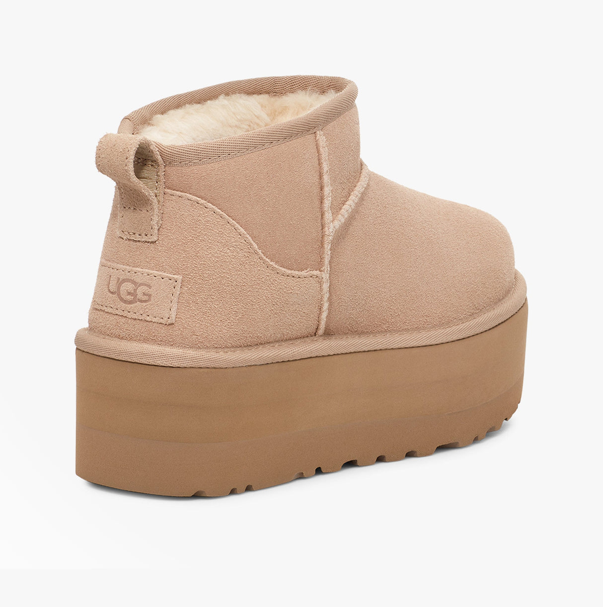 UGG CLASSIC ULTRA MINI PLATFORM Womens Boots Sand