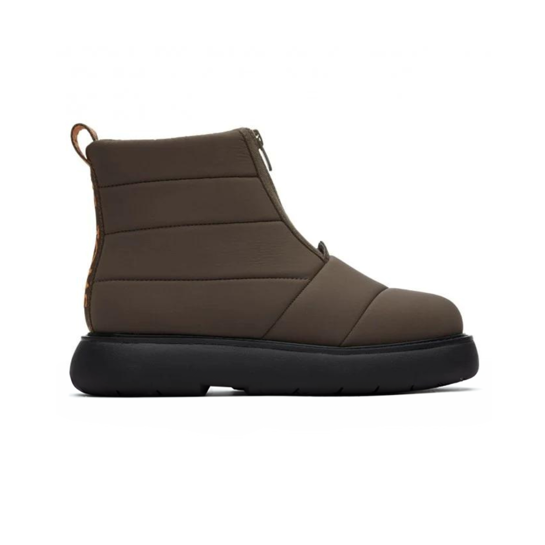 TOMS ALPARGATA MALLOW PUFFER Womens Boots Olive