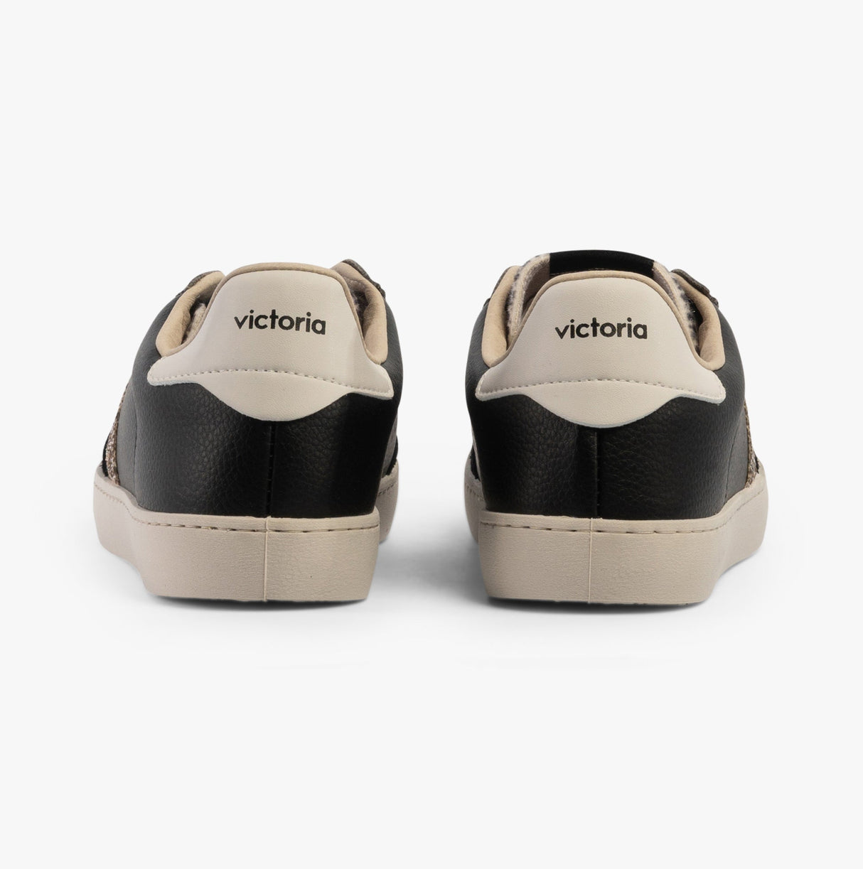 Victoria BERLIN FAUX LEATHER PUMPED CYCLIST Womens Trainers Negro