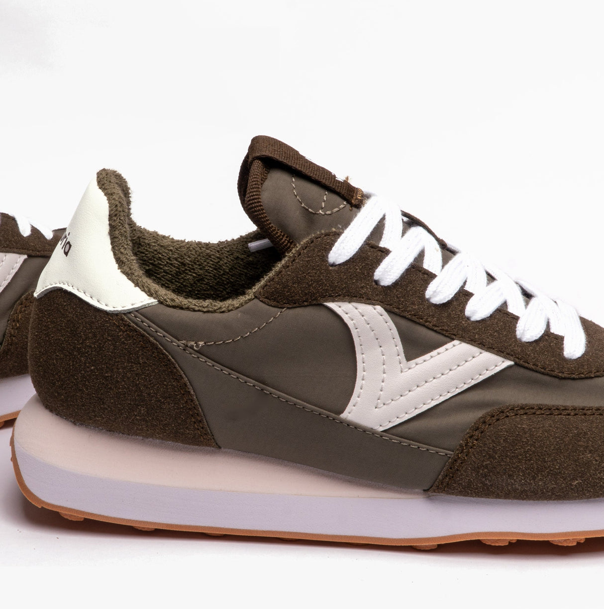 Victoria ASTRO MONOCHROME NYLON Womens Trainers Khaki