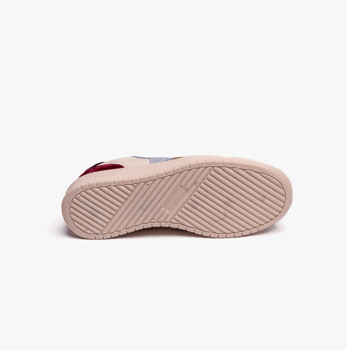 Victoria MADRID MULTICOLOURED SPLIT LEATHER Womens Trainers Khaki