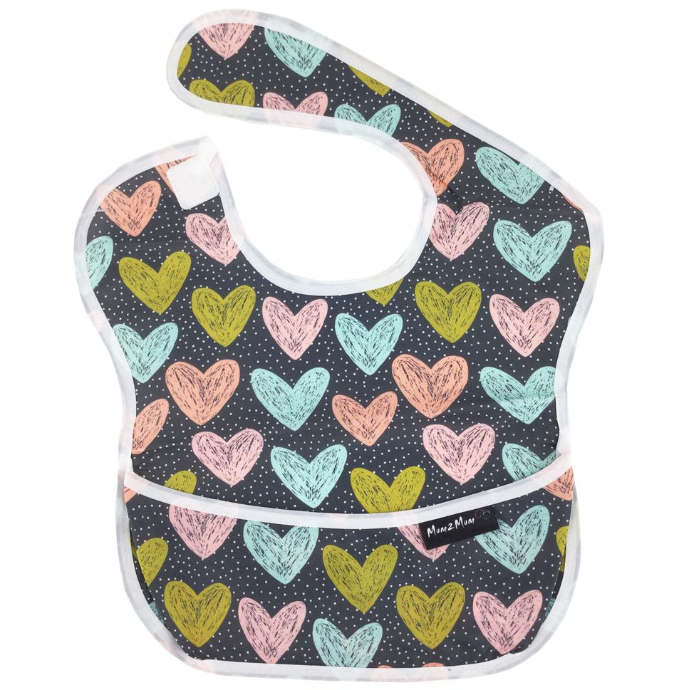 Mum 2 Mum Waterproof Wonder Bib - Twin Pack