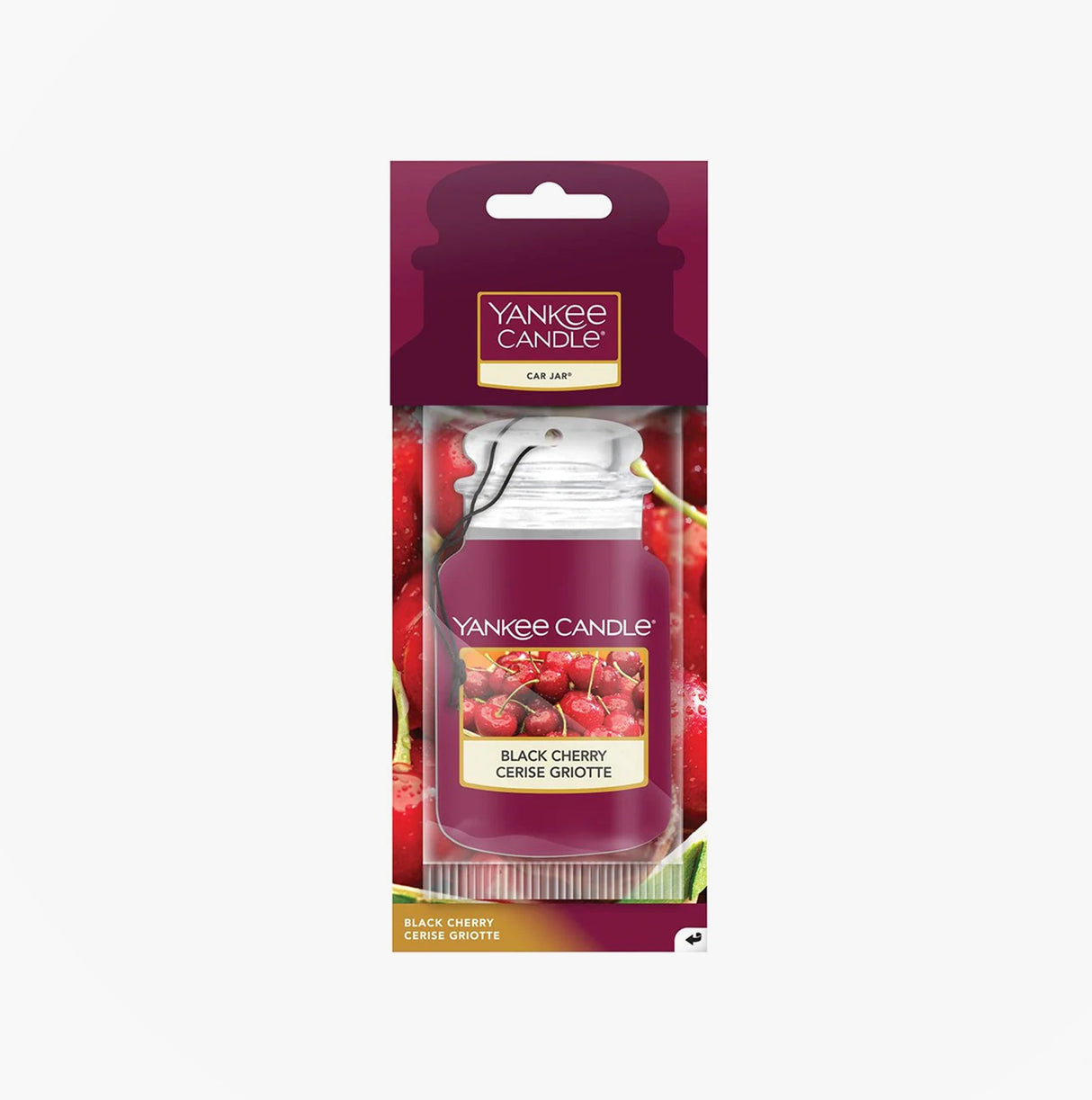 Yankee Black Cherry Original Car Jar