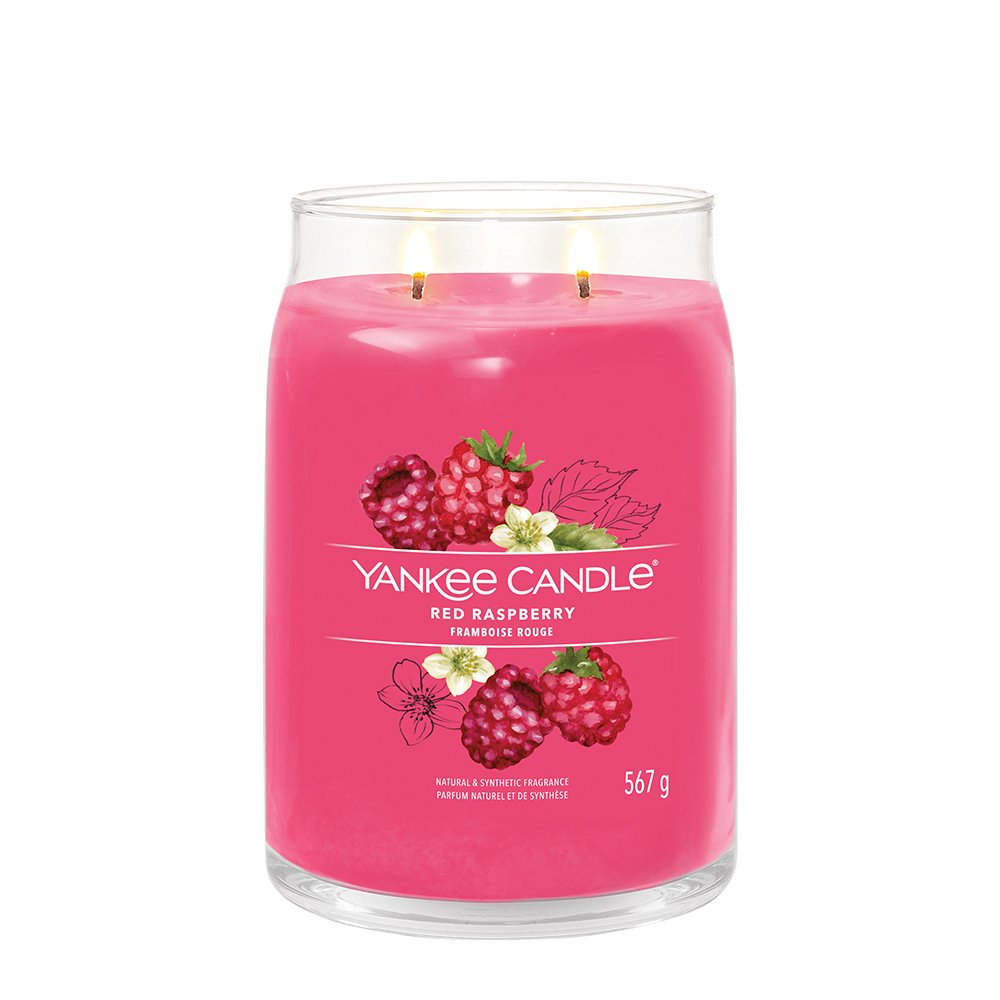 Yankee Red Raspberry Signature Large Jar