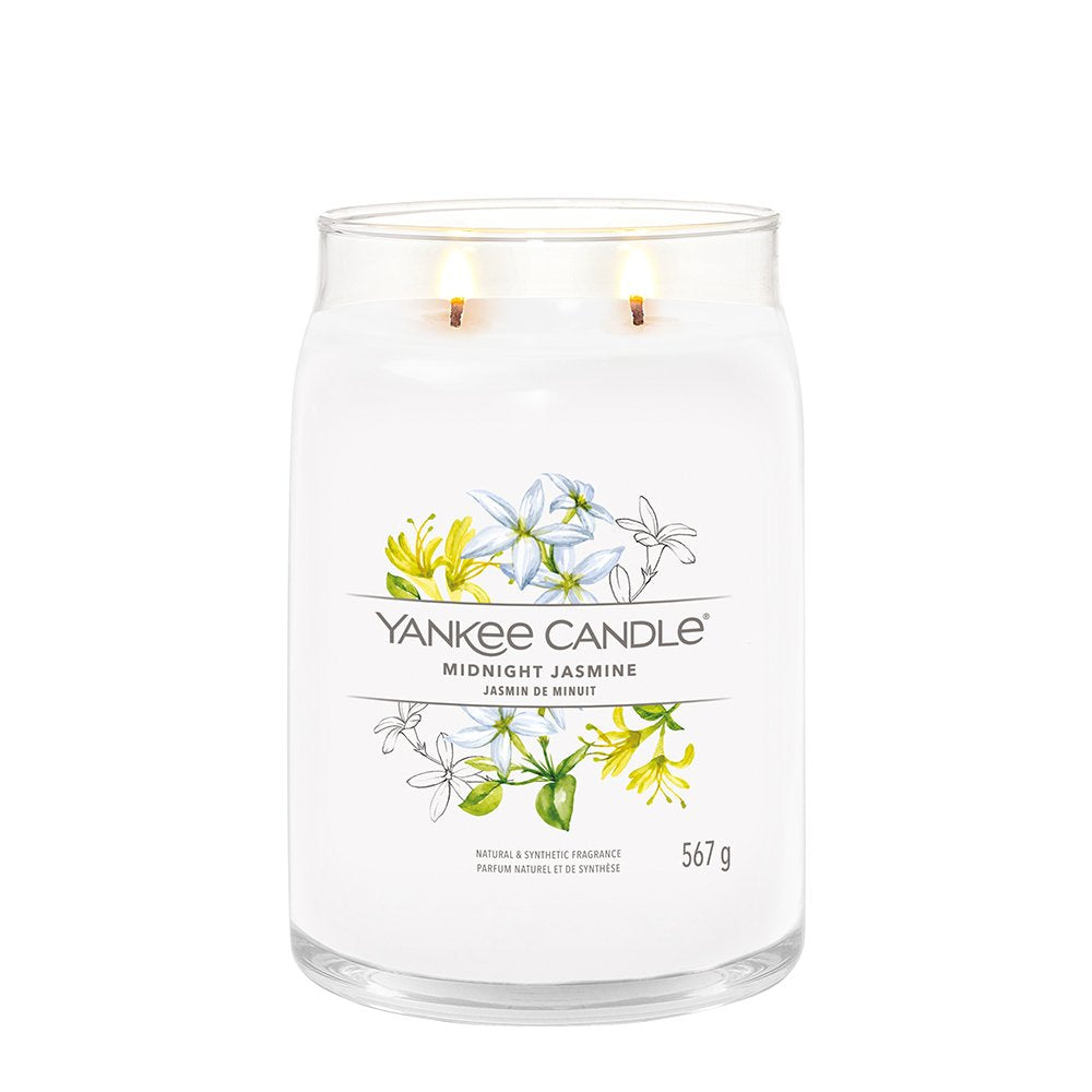 Yankee Midnight Jasmine Signature Large Jar
