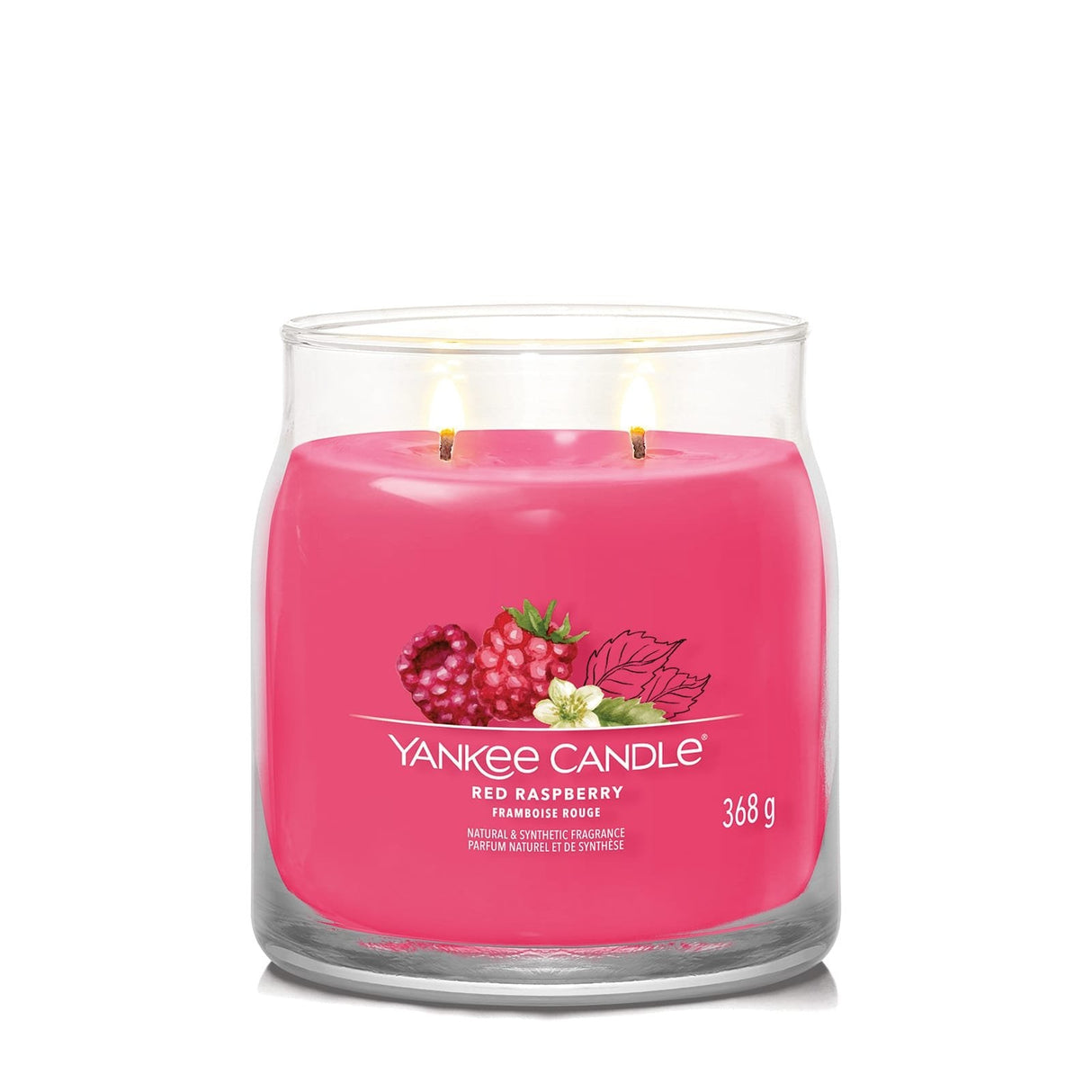 Yankee Red Raspberry Signature Medium Jar