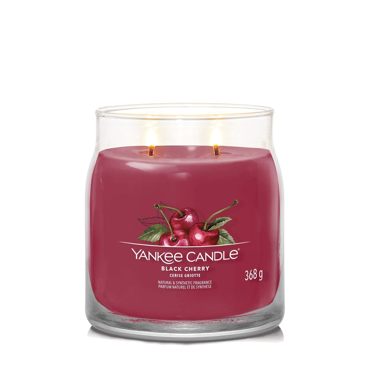 Yankee Black Cherry Signature Medium Jar